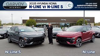 Trim Comparison - 2025 Hyundai Kona N-Line vs. N-Line S at Garvey Hyundai