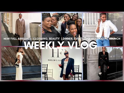 VLOG | MUST-HAVE ITEMS FOR FALL, EVENTS, PHOTOSHOOTS, BIRTHDAY DINNERS & MORE! | AWED BY MONICA