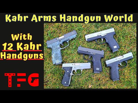 Kahr Arms "Handgun World" (with 12 Handguns) - TheFirearmGuy