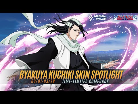 AoV x BLEACH Byakuya Kuchiki Murad Skin Spotlight | Arena of Valor - TiMi Studios