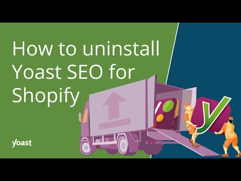 How to uninstall Yoast SEO for Shopify