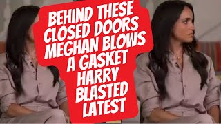 MEGHAN BLOWS A GASKET - HARRY’S STUPIDITY SEES HER ERUPT - #meghan #meghanandharry #meghanmarkle