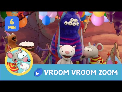 Toopy and Binoo | Binoo's Surprise Party 🎂🐱🎁 | Vroom Vroom Zoom