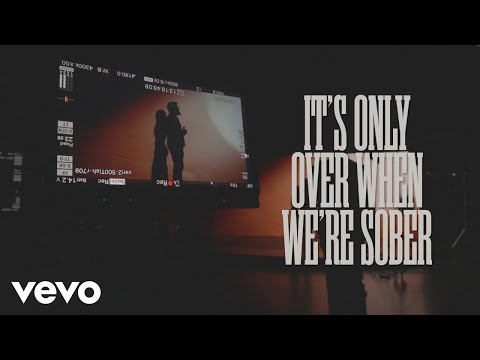 Brantley Gilbert - Over When We're Sober (Lyric Video) ft. Ashley Cooke