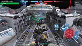 War Robot Clan Battle : God vs Sumurai Blue - Moon  Mode Br Match