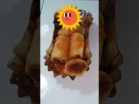 Pinoy Lumpiang Street Food| Filipino Cuisine 😍 #youtubeshorts #food #filipinocooking