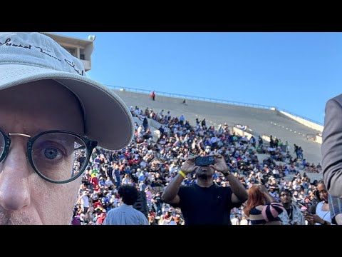 Tyler Perry Kamala Atlanta rally attended by Nimrod Kamer