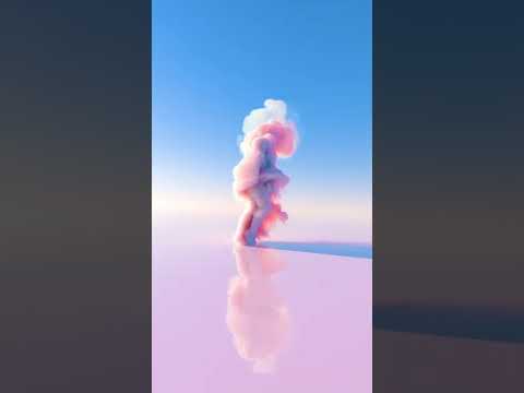 3D Dance Smoke Animation - Tyga Lift me Up