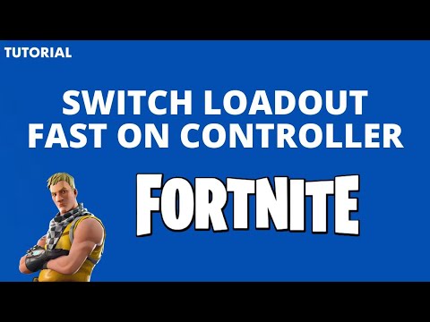 How to Switch Loadout Fast on Controller in Fortnite