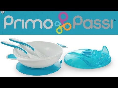 Prato Infantil com Ventosa para EVITAR BAGUNÇA da Primo Passi | MacroBaby