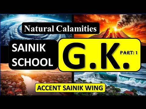 Sainik School GK Class | Sainik School GK GS Class 6 & 9 | AISSEE GK 2025