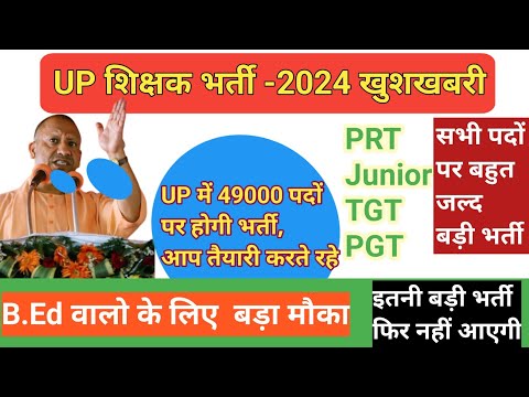 UP Super Tet 2024 Today News||Yogi Speech Teacher Vacancy|| UP Junior Vacancy News #upsupertet