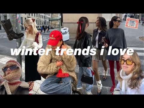 winter fashion trends i've been loving 2024