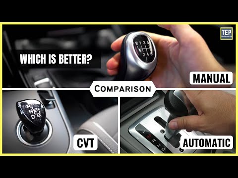 Comparing Manual Transmission with Automatic & CVT [In Detail]