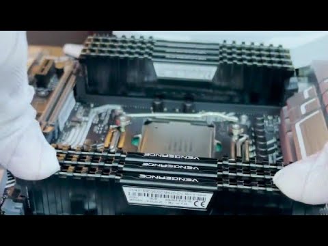 Extreme Gaming PC Build with 128GB of DDR4 Memory