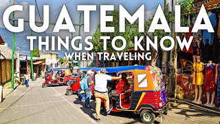 EVERYTHING To Know BEFORE Visiting Guatemala