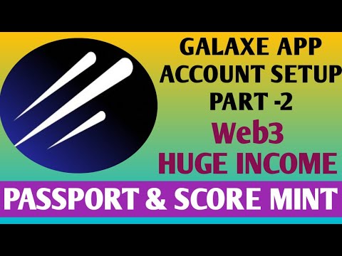 Galxe Account Setup Part -2 | Galxe Passport Mint Process | Galxe Score Mint Process