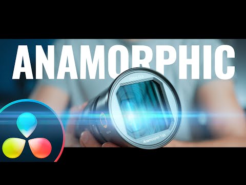 How to FAKE the ANAMORPHIC Look with a Normal Lens | DaVinci Resolve 18 Tutorial