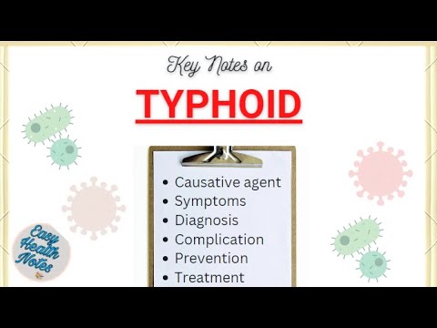 Typhoid- Causes, Symptoms & Complications, Diagnosis, Prevention, Treatment & Control