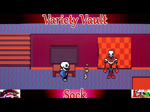 Friday Night Funkin' Variety Vault (Undertale FNF Mod) Sans VS Papyrus in Sock