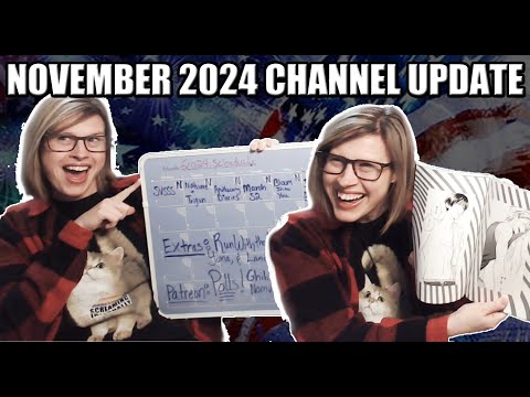 NOVEMBER 2024: CHANNEL UPDATE! VOTING & THANKSGIVING ALL AROUND!