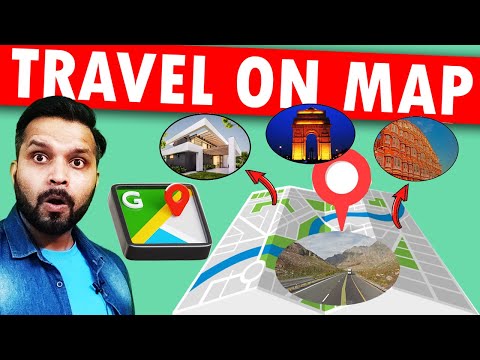 🌍✨घूमो दुनिया Google Map में | Explore the World from Your Screen