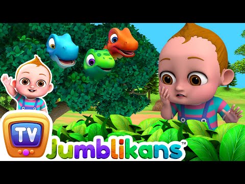 Hide & Seek song - Baby Taku & Jumblikans Dinosaurs - ChuChuTV Toddler Learning Videos