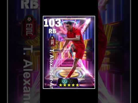 HOW TO TRAIN 103 RATED T. ALEXANDER-ARNOLD IN EFOOTBALL 2025 #ALEXANDERARNOLD #EFOOTBALL #SHORT