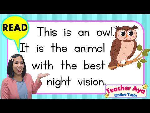 Reading Tutorial for Kids | Reading Compilation | Teacher Aya Online Tutor