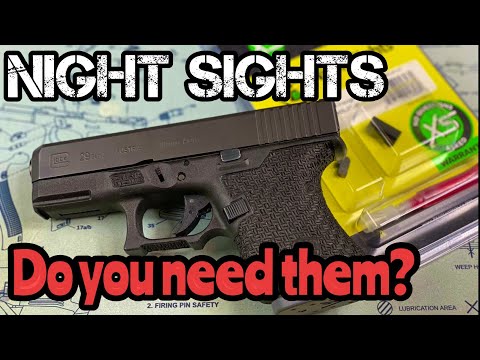 Night Sights: Do you STILL need them? Let’s shoot in the dark and find out.