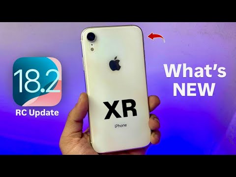 iOS 18.2 RC on iPhone XR - What’s New on iPhone XR iOS 18.2 RC Features