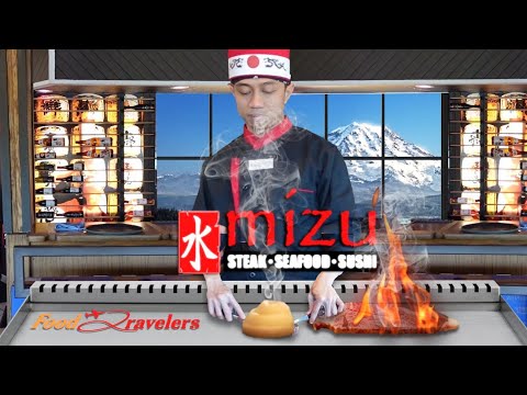 Teppanyaki Time: Seattle's Mizu Japanese Steakhouse (Renton, WA)🇺🇲