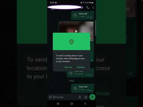 How to Share Live Location on WhatsApp