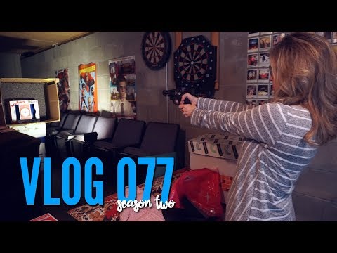 DIY air gun firing range in my basement! | Vlog.077