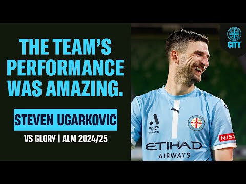 "EVERYONE PLAYED THEIR ROLE" | 🎥 10 FOOTBALL | Steven Ugarkovic | Glory 0-5 City | 10/11/24