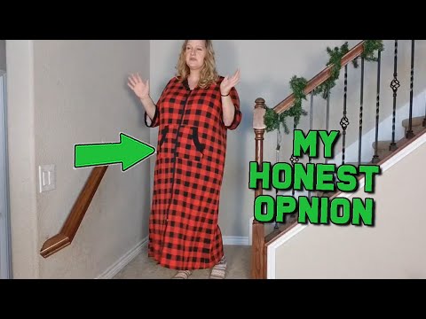 Review of Buffalo Plaid Checkered Women's Robe