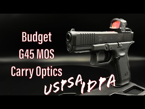 A Budget setup for USPSA & IDPA Carry Optics with a Glock 45 MOS!