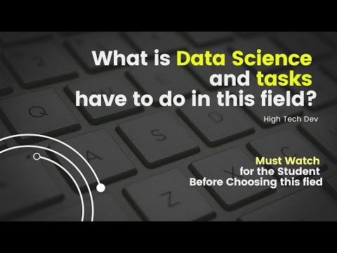 Data Science Tools and Techniques: Your Roadmap to Success || High Tech Dev #DataScience#BigData