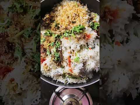 Dum biryani#food #dumbriyani#cooking#MaheshBabu dialogue#comedy#music#ytshorts #funny#chicken#foodie