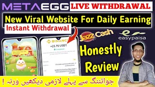 🤑Live $25 Withdraw Proof | Online Earning In Pakistan | Meta Egg Game Honestly Review