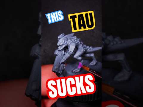 WORST Tau painting EVER #warhammer #warhammerpainting #Tau #40k #seraphon #aos #fail #spacemarines