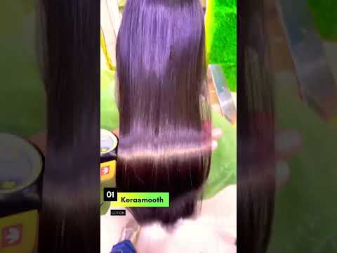 Kerasmooth hair treatment in Hair Lounge 12 salon #viral #shorts_video #hairstyle #youtube #hair