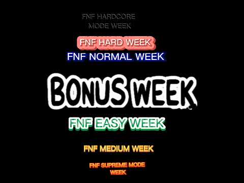 Fnf mod com weeks aleatorias(capcut) (ironia nao da pra fazer isso no FNF original)