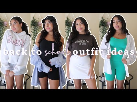 back to school outfit ideas!! | pinterest inspired & trendy outfits