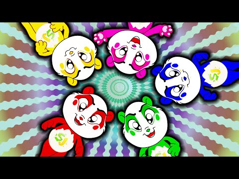 10 Little Animal Cartoons Song for Kids | Finger Family & Nursery Rhymes