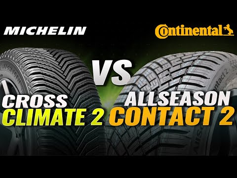 Continental AllSeasonContact 2 vs Michelin CrossClimate 2