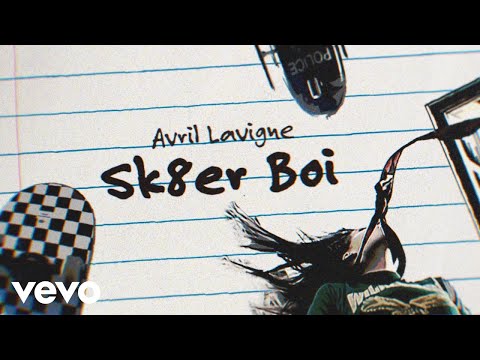 Avril Lavigne - Sk8er Boi (Official Lyric Video)