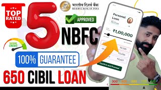 Top 5 NBFCs in India Offering Loans with Aadhaar & 650 CIBIL Score in 2024