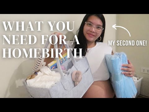 What I prepared for my second homebirth and postpartum