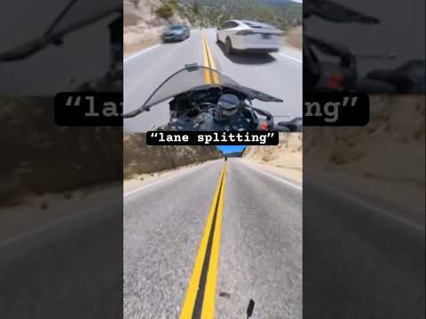 How to lane split legally #motorcycle #bikelife #sportbike